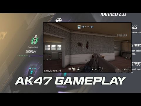 *NEW* Y7S4 Unused weapons Gameplay (AK47, Mac-10) - Rainbow Six Siege Solar Raid