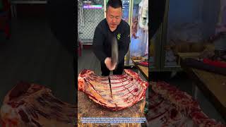 Rib to Rack: How Heavy Cleavers Break Down Massive Beef Ribs