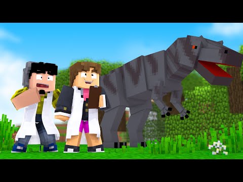 Minecraft: PRIMEIRO DINOSSAURO REALISTA ! - JURASSIC WORLD Ep.41