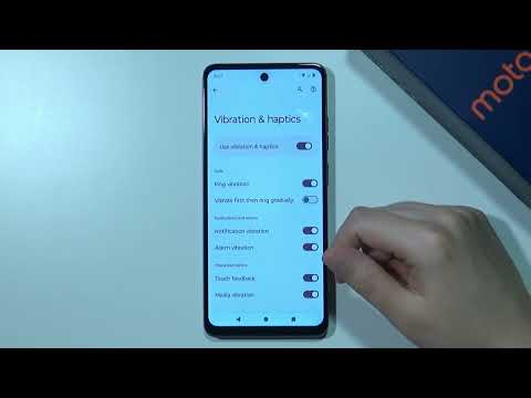 How to Find & Manage Vibration Settings on MOTOROLA Moto G04/G04s