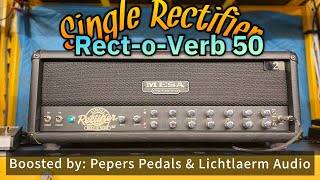 Video thumbnail for Mesa Single Rectifier: Rect-o-verb 50 (Sound Check) by That Sounds Terrible