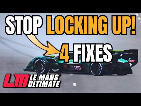 Master Braking Without ABS (incl. 1 OVERLOOKED Setting) - LMU Braking Guide - Le Mans Ultimate