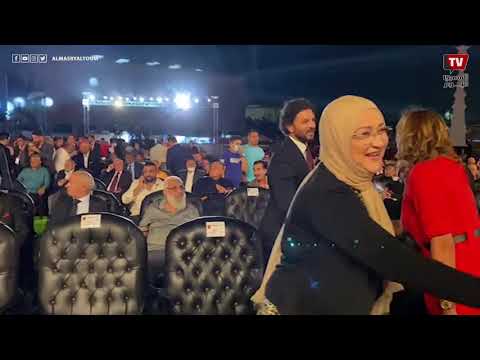 لحظة وصول شوبير وحسام غالي لاحتفالية النادي الأهلي بالنجمة العاشرة