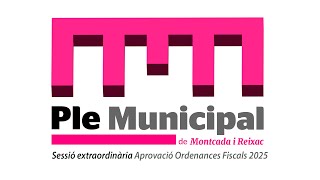 DIRECTE | Ple extraordinari aprovació ordenances fiscals 2025