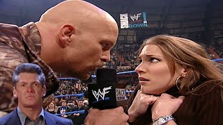 Mr McMahon Saves Stephanie From Stone Cold Steve Austin!