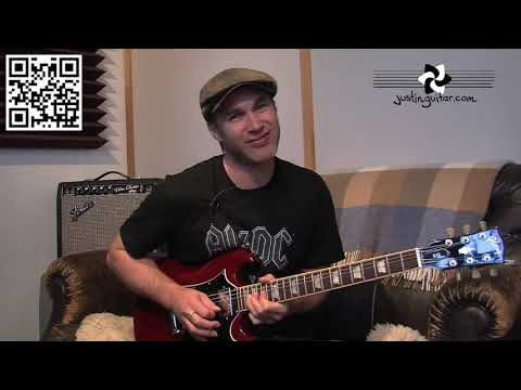 ACDC - Angus Young Style Rock Licks Guitar Lesson