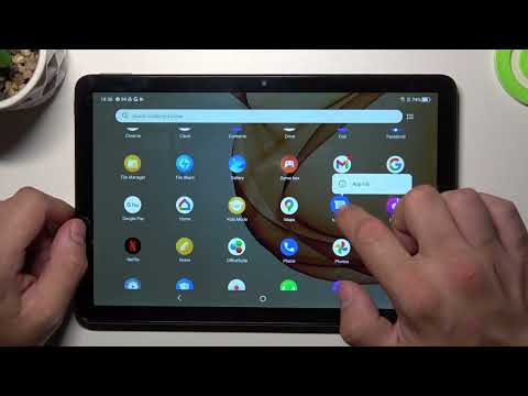 TCL Tab 10S - How To Remove/Restore Messages Icon From The Screen