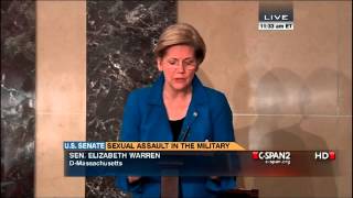 preview picture of video 'Senator Elizabeth Warren - Floor Speech - Sexual Assault in the Military'