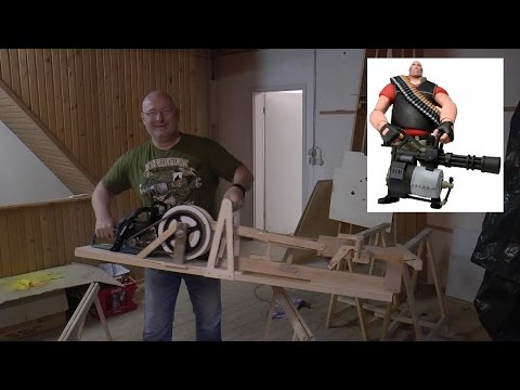 Chainsaw Powered Machine Gun - Serious Progress