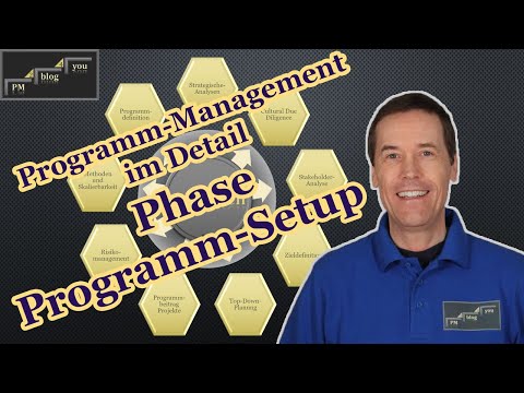 Programm-Management im Detail — Phase Programm-Setup