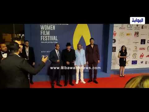 استقبال حافل لـ صبري فواز على الريد كاربد في مهرجان أسوان لـ المرأة