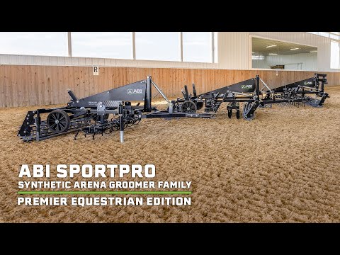 ABI SportPro – Premier Equestrian Edition Synthetic Arena Groomer Family