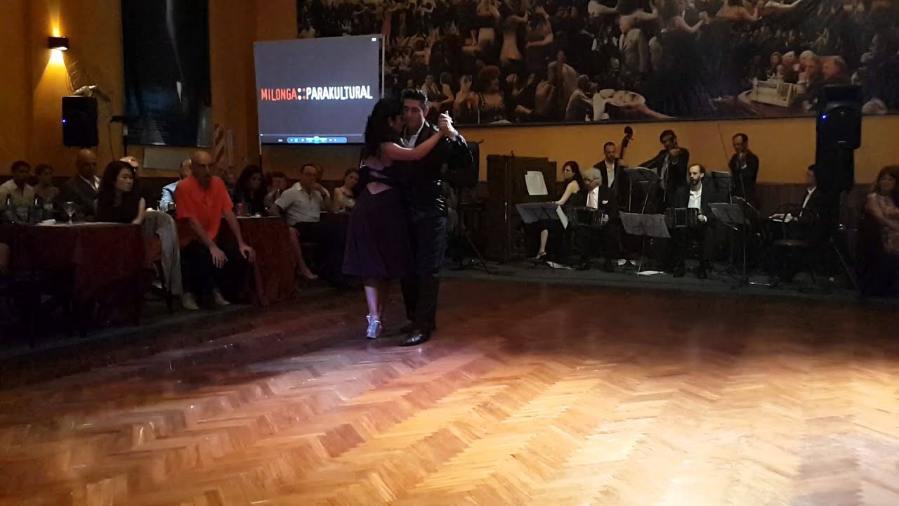 Javier Diaz y Natalia Ochoa Orquesta color tango Salon Canning II