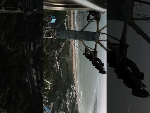 Vizag view and sea view from rope view 😍 #vizag #views #beach