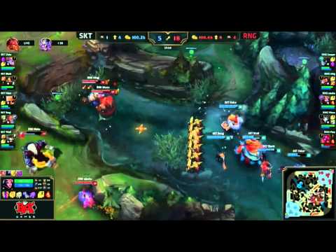 Mid-Season Invitational - SKT Vs. RNG - Final Team Fight