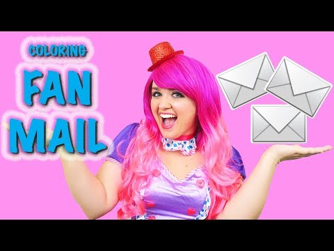 Coloring Fan Mail | Shopkins, Hello Kitty, Fan Art and More! Prismacolor Pencils | KiMMi THE CLOWN Video