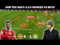 Tactical Analysis: How Bruno Fernandes Improved Ten Hag's Tactics | Manchester United vs Betis