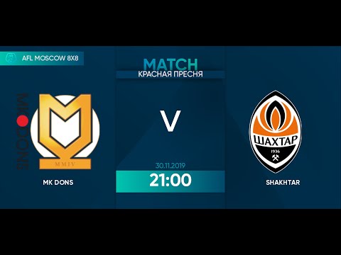 AFL19. United World. Division 2. Day 22. MK Dons - Shakhtar