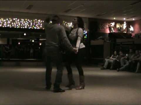 Oliver and Vali free style salsa at Los Bailadores - Holland