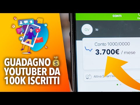 Quanto si GUADAGNA con 100K ISCRITTI? (5 FONTI di GUADAGNO)
