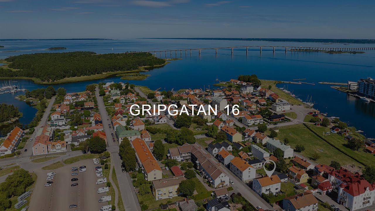 7 rum Villa på Gripgatan 16 Ängö Kalmar kommun - video