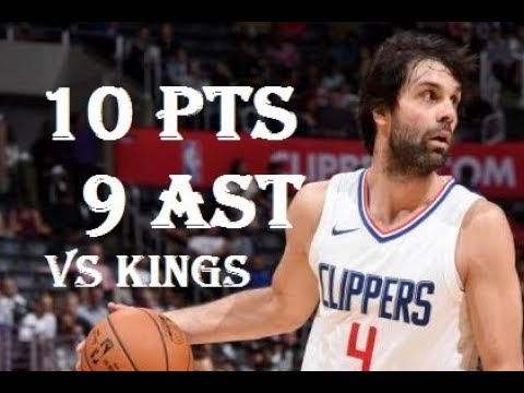 Milos Teodosic 10 pts 9 asts vs Kings Jan 11, 2018