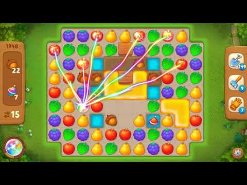 Gardenscapes Area 9 Day 1 Level 1948 - No Boosters Or Hacks