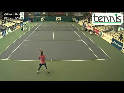 VOLGAPKINA (RUS) vs TUHTEN (CAN) - Open Super 12 Auray Tennis