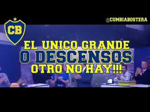 CUMBIA BOSTERA - TE VENGO A ALENTAR / CANCION PARA BOCA / COPA LIBERTADORES 2018 CON LETRA Y VIDEO