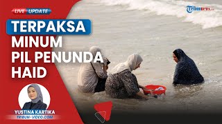 Tak Ada Privasi & Tak Ada Air: Perempuan Gaza Terpaksa Minum Pil Penunda Menstruasi di Tengah Perang