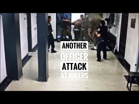 16 & 17 year olds jump correction officer on Riker’s Island.