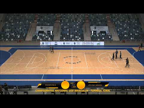 SEMIFINALE CN U18 M: Dinamo CSS 6 Bucuresti - LPS Bihorul CSM 1 Oradea