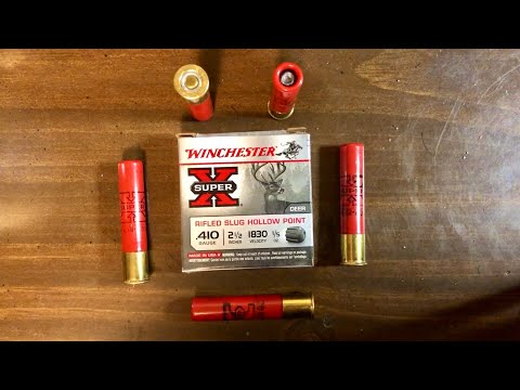 Winchester Super X .410 2.5” 1/5oz Slug - Breakdown