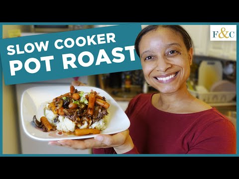 Step by Step Pot Roast Recipe | Easy Slow Cooker Pot Roast in a Crock Pot | Frolic & Courage