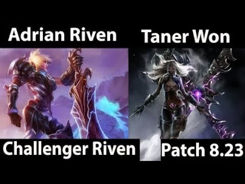 [ Adrian Riven ] Riven vs irelia [ Taner Won ] Top  - Trying my best today to improve