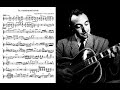 Django Reinhardt - In a Sentimental Mood Transcription - Miguel Mateu Jazz Guitar Django Reinhardt - In a Sentimental Mood Transcription