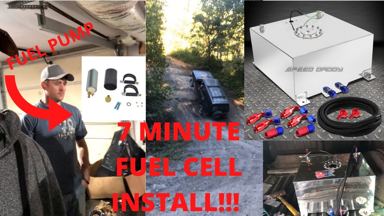 Watch video Ebay Fuel Cell install+review in under 8 minutes and how-to fuel pump replacement! Now Ebay Fuel Cell install+review in under 8 minutes and how-to fuel pump replacement!