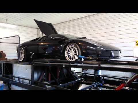 2002 Murcielago dyno w/ Fabspeed exhaust