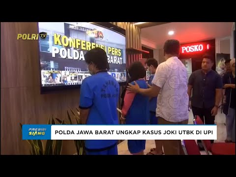 POLDA JABAR UNGKAP KASUS JOKI UTBK