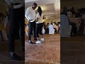 Rich Bizzy dances at Chester's Wedding