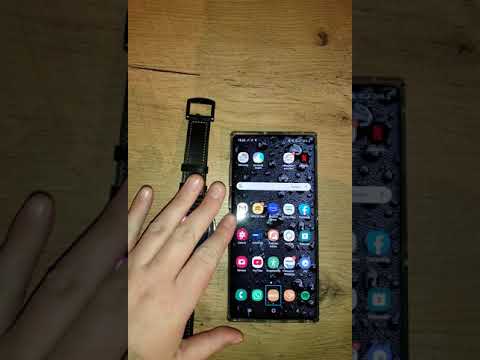 Samsung watch, Einstellungen für Blinde und sehbehinderte. Voiceassisten - Bildschirmleseprogramm