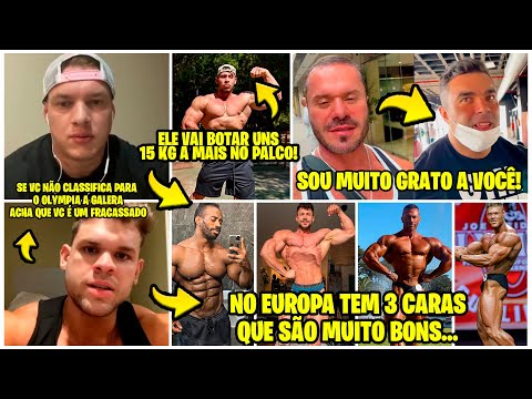 CAIKE E ERIC FALAM SOBRE RAMON, ADVERSARIOS NO EUROPA PRO E COBRANÇAS! CARIANI FALA SOBRE CORREA!