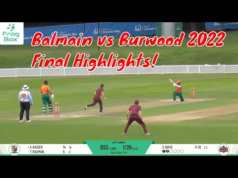 Balmain South Sydney vs Burwood Briars 2022 Final Highlights | Sydney Shires 1st Grade