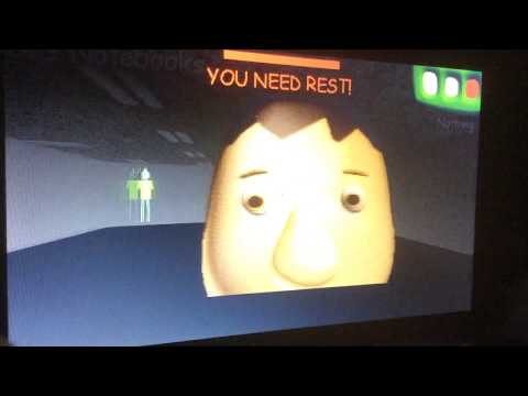 (Contains Spoilers!) Baldi's Basics 1 Year Birthday Bash! - Glitched Ending