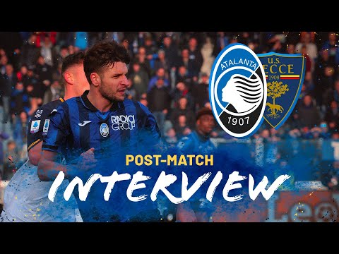 18ª #SerieATIM | Atalanta-Lecce 1-0 | Djimsiti: "Sicuramente una vittoria molto importante" 🇬🇧 SUB