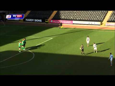 Notts County 2-2 Scunthorpe - Sky Bet League 1 - Season 2014-15