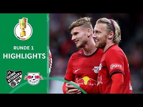 Werner Hattrick & Schützenfest | FC Teutonia Ottensen - RB Leipzig 0:8 | Highlights | DFB-Pokal