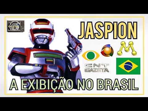 A exibição de JASPION no Brasil