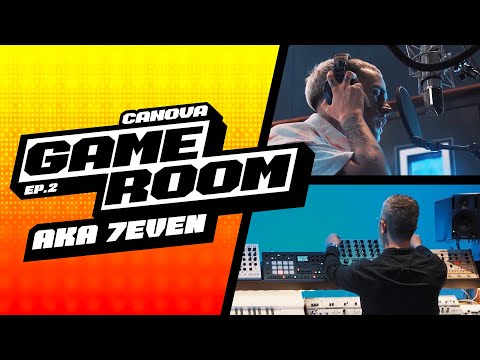 CanovA & Aka 7Even - Tini & De Paul (studio session) | CanovA GameRoom - Episodio 2