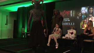 Annabelle Comes Home Q&A at Son of Monsterpalooza 9/14/19 video